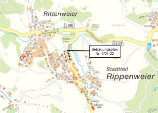 Uebersichtskarte BP Odenwaldstraße 58