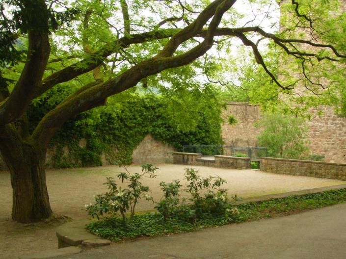 Der Platz am Blauen Hut