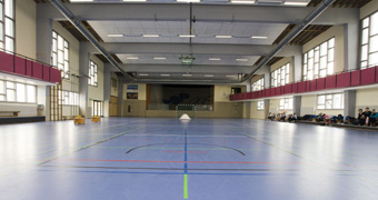 Sporthalle der Dietrich-Bonhoeffer-Schule in Weinheim West