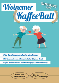 Flyer KaffeeBall Flyer KaffeeBall