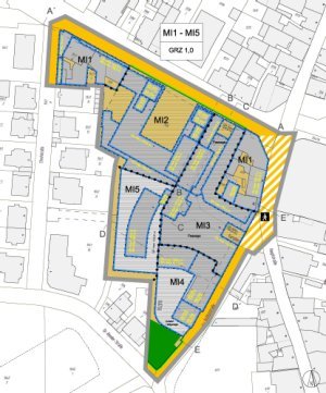 Planbild Bebauungsplan Karlsberg