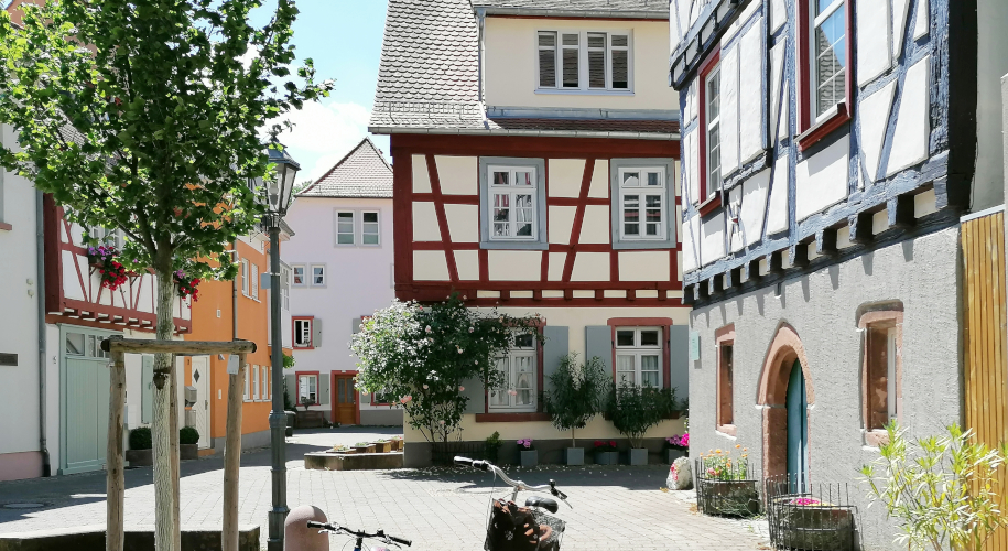 Fachwerkhäuser im Gerberbachviertel