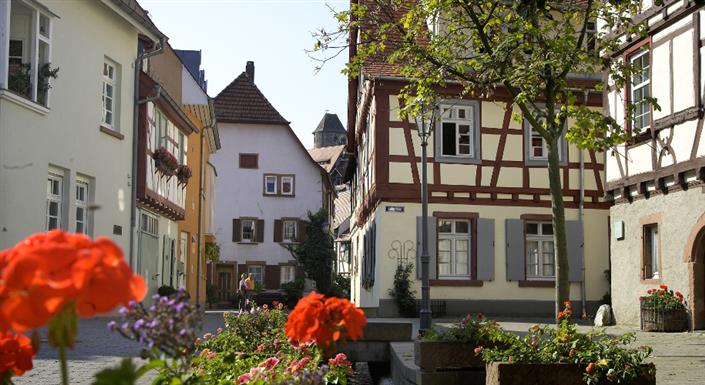 Fachwerkhäuser im Gerberbachviertel