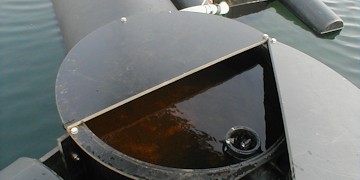 Pelikan-Filter auf dem Waidsee