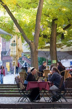 Marktplatz im Herbst