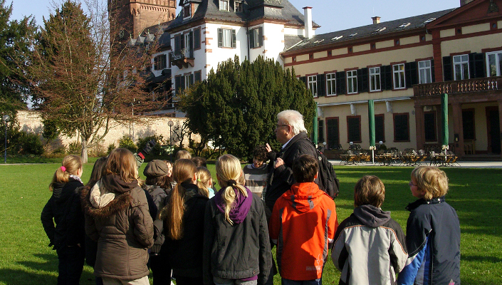 Schlossparkführung mit Kindern