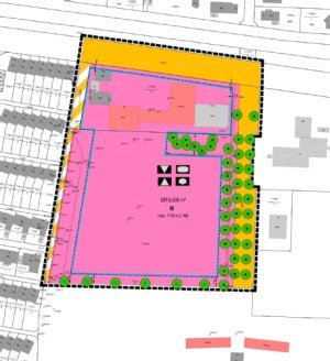 Planbild Bebauungsplan Schulzentrum am Rolf-Engelbrecht-Haus